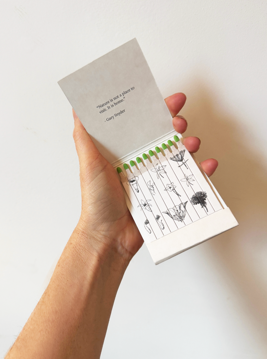 The Quiet Botanist Golden Finch Matches