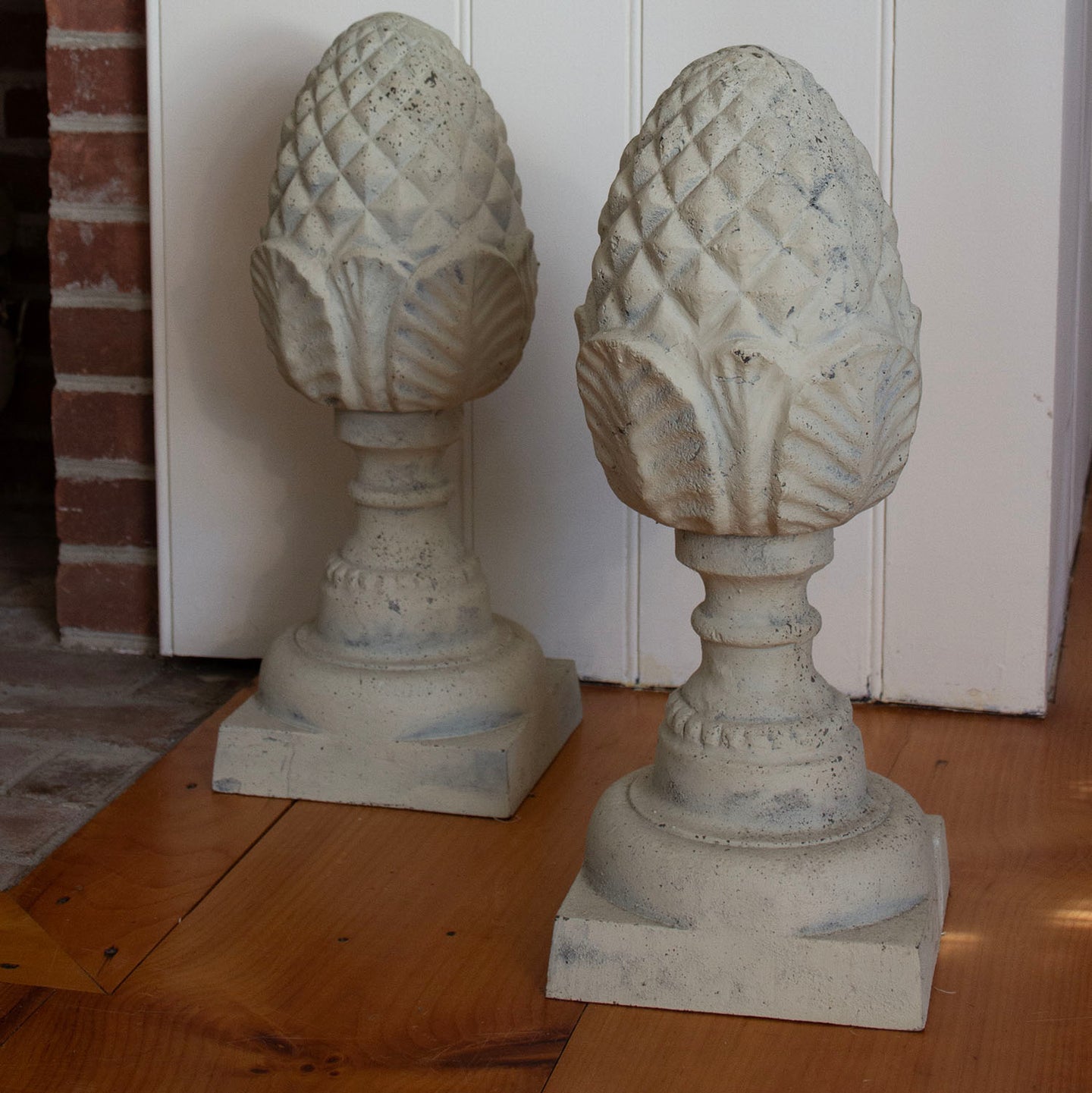 Pair of Artichoke Garden Ornaments