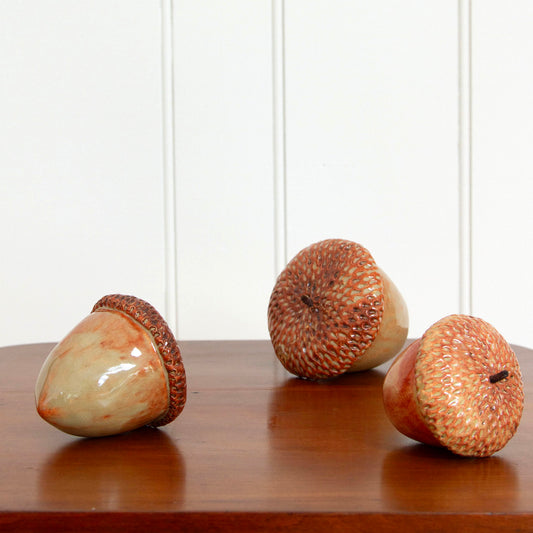 Ceramic Acorns