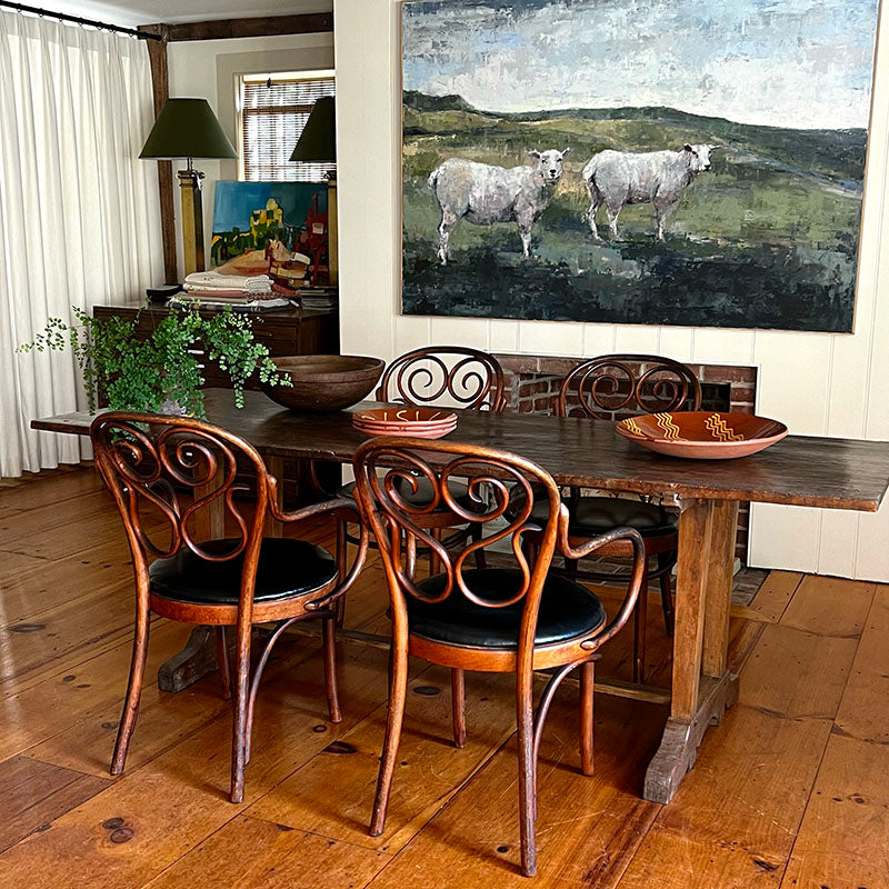 Set of Four Thonet No.4 Bentwood Chairs