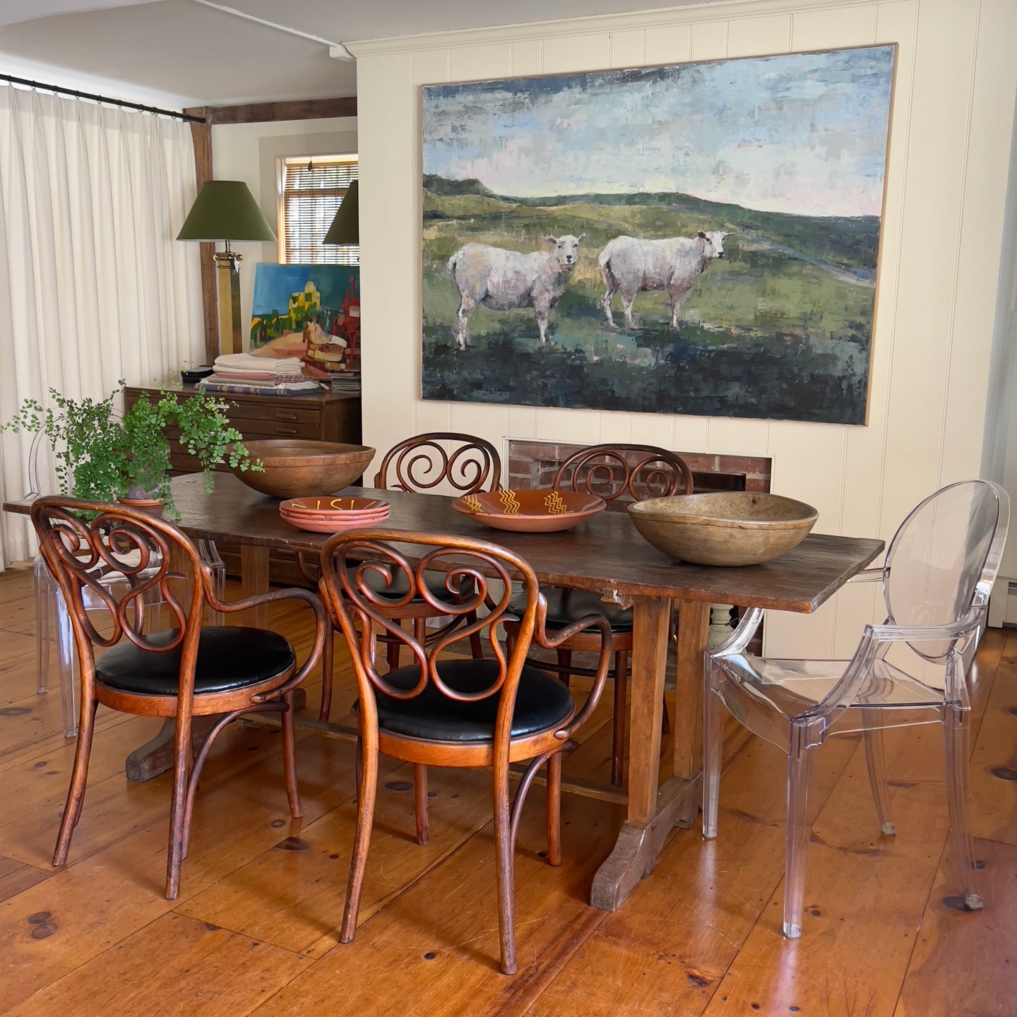 18th Century Northern European Trestle Table