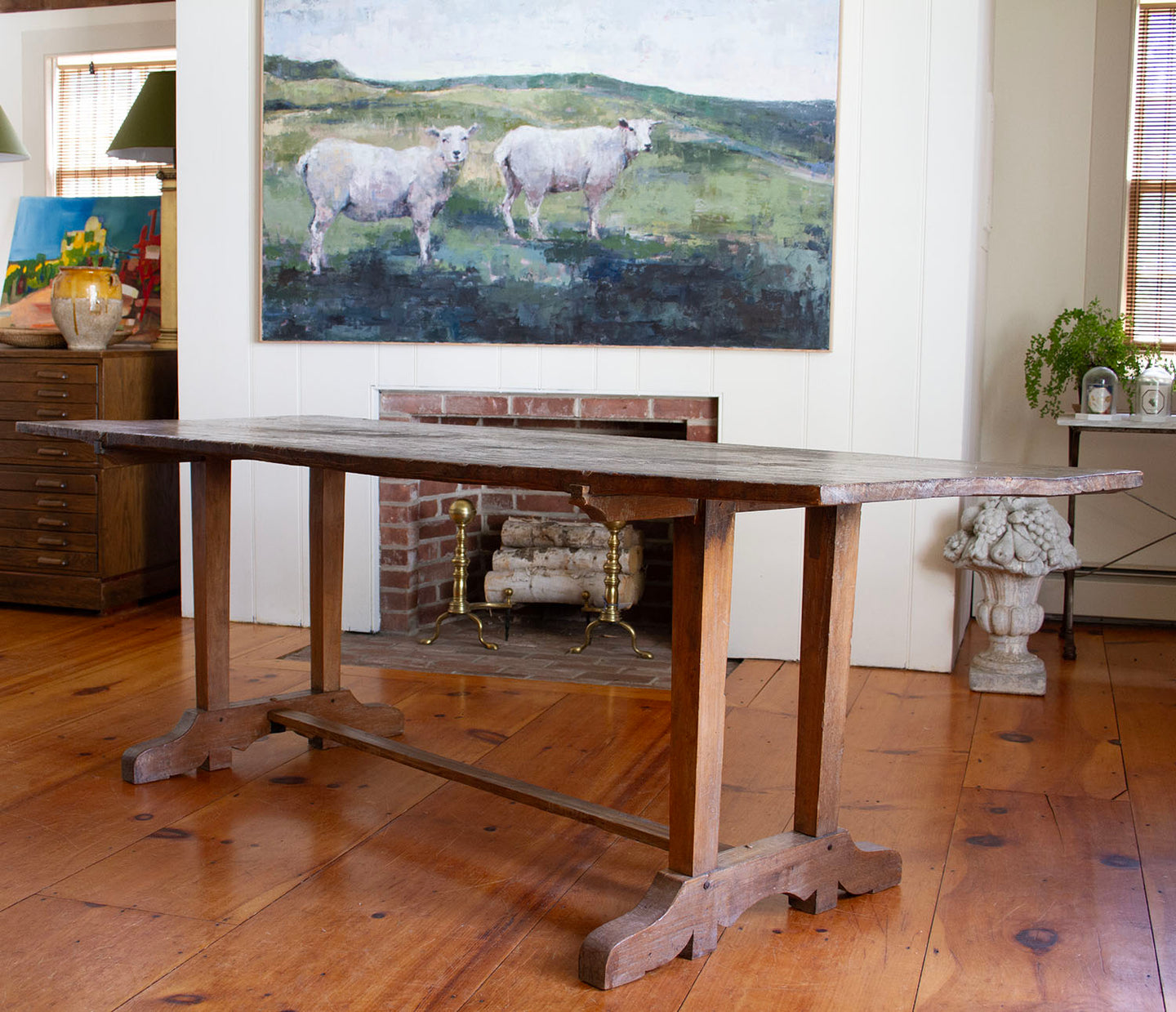 18th Century Northern European Trestle Table