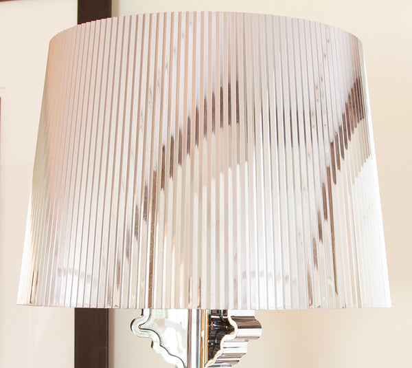 Kartell Silver 'Bourgie' Lamp
