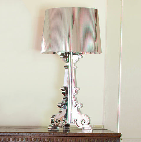 Kartell Silver 'Bourgie' Lamp
