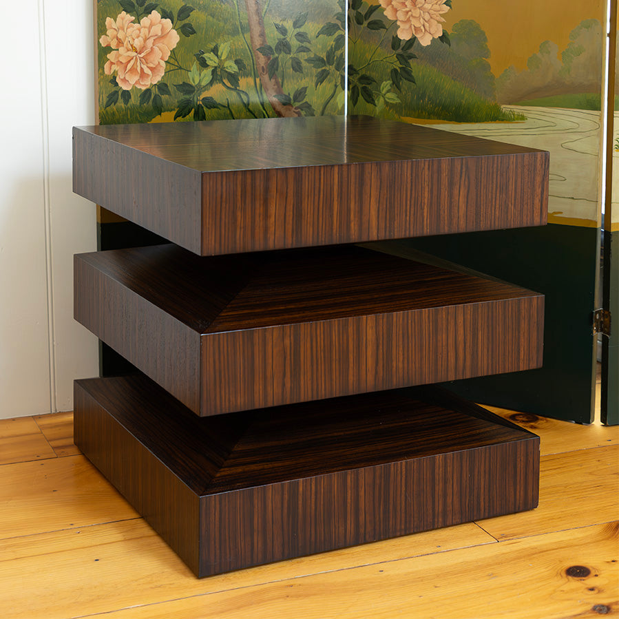 Zebrawood Side Table