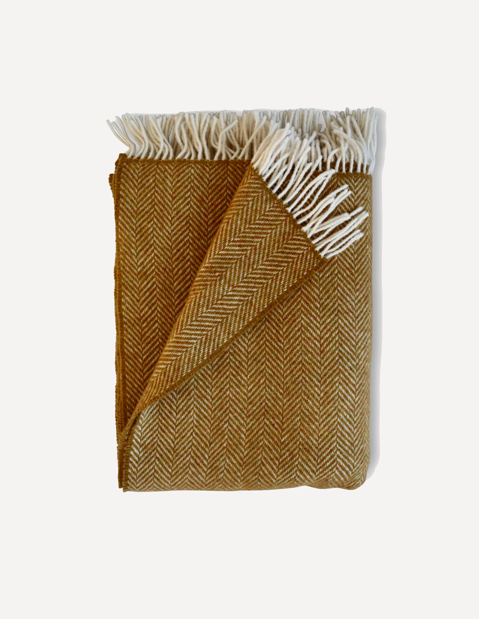 Evangeline Herringbone & Cashmere Throws – Artemisia