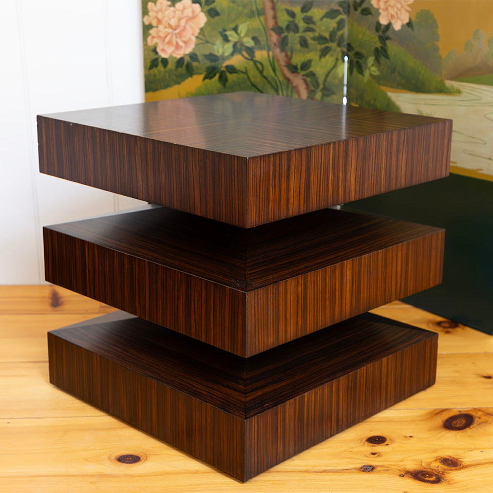Zebrawood Side Table