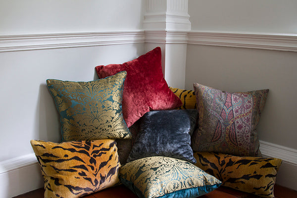 Clarence House Rossetti Mulberry Linen