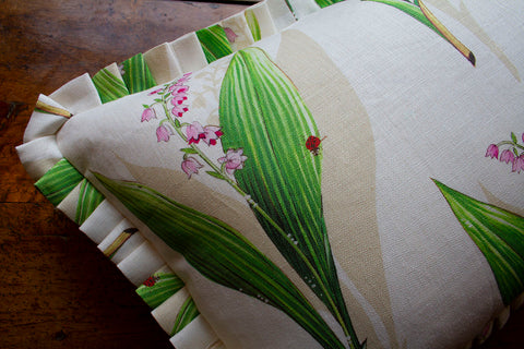 Clarence House Lily of the Valley Linen