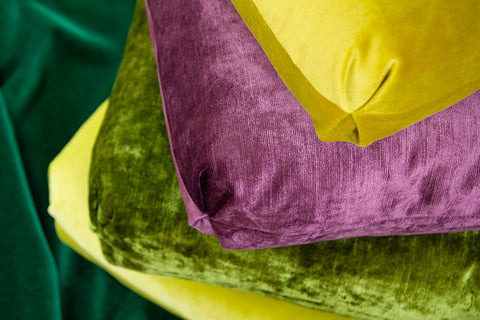 Clarence House Eggplant Velvet