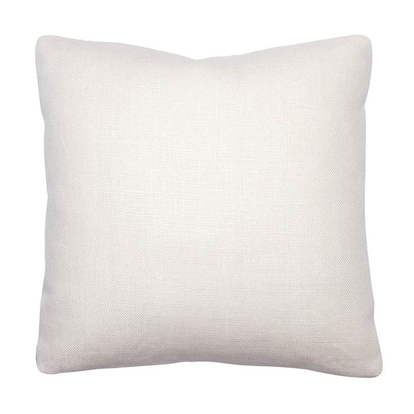 Clarence House Gray Zebra Linen pillow back